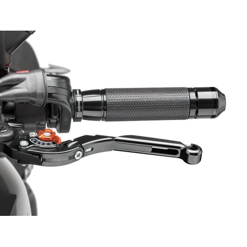 Bremžu / sajūga svira aizmugurējā Puig 2.0 regulējama, salokāma, izvelkama melna / oranža Bremžu / sajūga svira aizmugurējā Puig 2.0 regulējama, salokāma, izvelkama melna / oranža