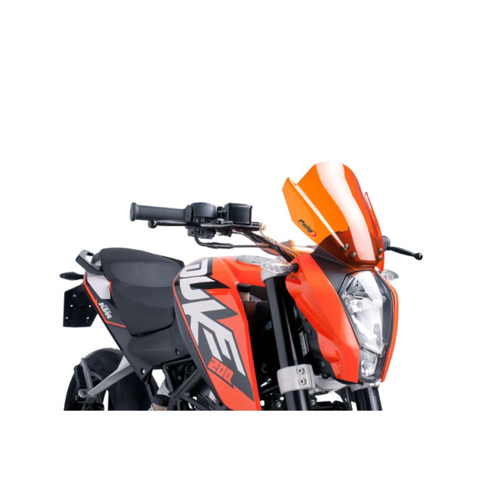 Windshield Puig New Generation Orange Ktm Duke