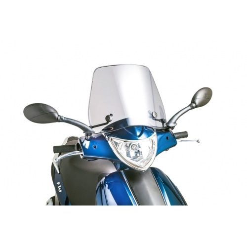 Vējstikls Puig Trafic dūmu Piaggio Fly 50 2005-14 Vējstikls Puig Trafic dūmu Piaggio Fly 50 2005-14
