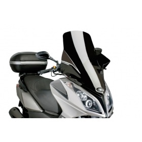 Vējstikls Puig V-Tech Line Touring melns Kymco Downtown 125i / 300i ABS 2009-14