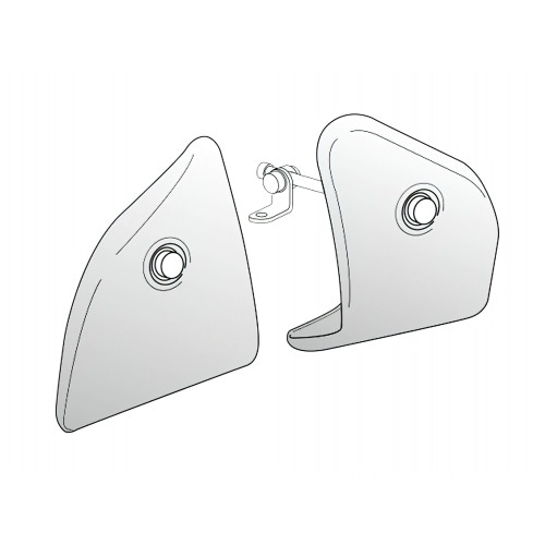 Rokturi Puig caurspīdīgi T.S. vējstiklam Rokturi Puig caurspīdīgi T.S. vējstiklam