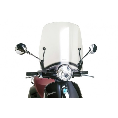 Vējstikls Puig T.S. caurspīdīgs Vespa Primavera 50 / 125 pēc 2013 gada Vējstikls Puig T.S. caurspīdīgs Vespa Primavera 50 / 125 pēc 2013 gada