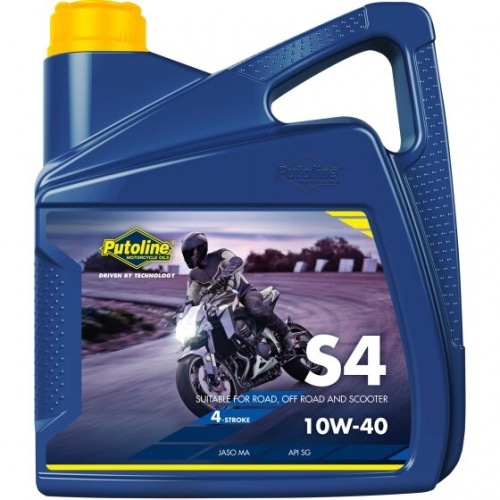 4-Stroke Engine Oil 10W40 Putoline S4 mineral 4L 4-Stroke Engine Oil 10W40 Putoline S4 mineral 4L