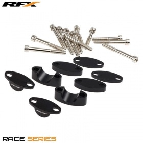 RFX Race 22.2mm melns, universāls 25mm / 30mm / 35mm / 40mm, melns, 25mm / 30mm / 35mm / 40mm