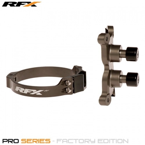 Palaišanas kontroles / Holeshot komplekts RFX Pro Series 2 pozīcijas, cieti anodēts KTM / Husqvarna Factory WP 52mm Palaišanas kontroles / Holeshot komplekts RFX Pro Series 2 pozīcijas, cieti anodēts KTM / Husqvarna Factory WP 52mm