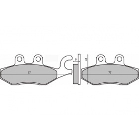 Brake Pads Piaggio X7 / X9 / X-Evo / MP3