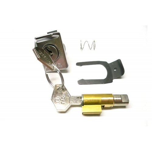 Bloķēšanas komplekts RMS 6mm (2x) ar atslēgu līdzīgs Vespa PX 125 - 200cc 2. sērija Bloķēšanas komplekts RMS 6mm (2x) ar atslēgu līdzīgs Vespa PX 125 - 200cc 2. sērija