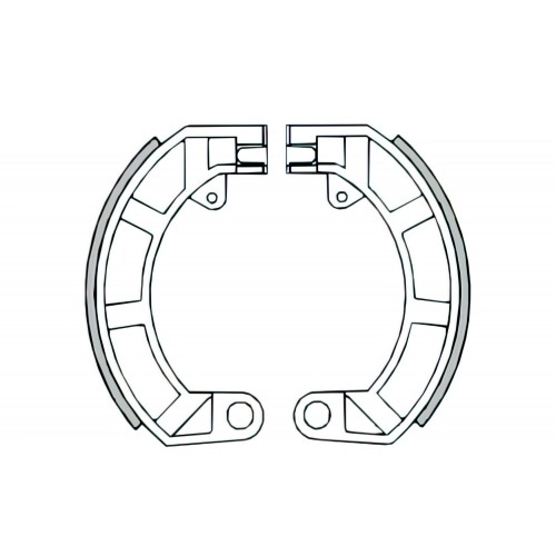 Brake Shoes rear RMS Vespa Primavera 50 – 125cc (V5A2T-V5B1T-VMA2-V9A1) Brake Shoes rear RMS Vespa Primavera 50 – 125cc (V5A2T-V5B1T-VMA2-V9A1)