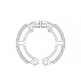 Brake Shoes rear RMS Vespa Super 150cc (VBC1T-VBX)