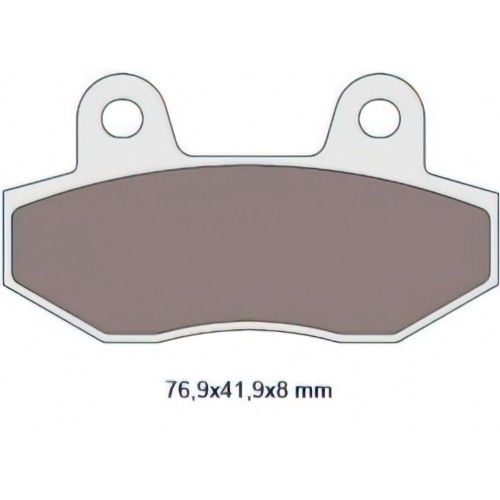 Bremžu uzlikas organiskās Kymco 50/125cc Bremžu uzlikas organiskās Kymco 50/125cc