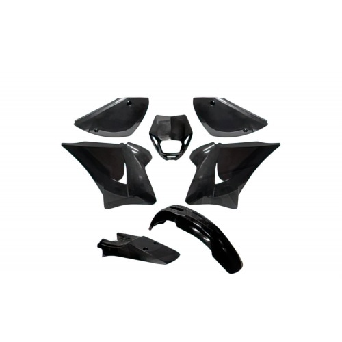 Apžvejošanas komplekts 7 gab. melns Rieju RR 2005-2007 Apžvejošanas komplekts 7 gab. melns Rieju RR 2005-2007