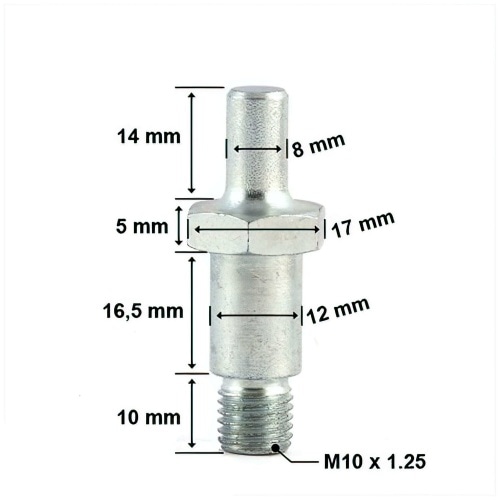 Bolt f. side stand – original spare part Rieju MRT Bolt f. side stand – original spare part Rieju MRT