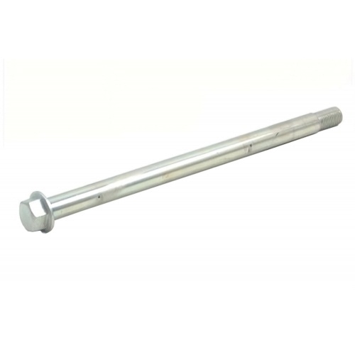 Aizmugurējā riteņa ass 247mm d=15mm Rieju MRT ar tērauda šarnīru Aizmugurējā riteņa ass 247mm d=15mm Rieju MRT ar tērauda šarnīru