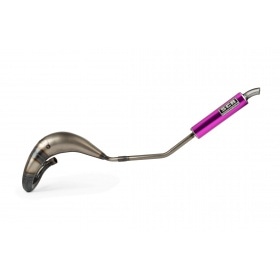 Exhaust SCR Corse Handmade Cross 50-70 Derbi purple