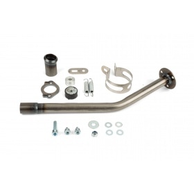 Exhaust SCR Corse Handmade Cross 50-70 Derbi red