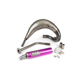 Exhaust SCR Corse Handmade Cross 50-70 Rieju MRT purple