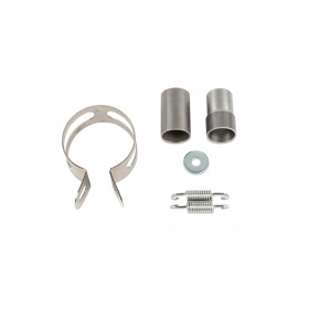 Exhaust SCR Corse Handmade Cross 50/70cc schwarz Rieju MRT 50cc (high mount)