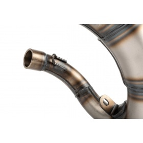 Exhaust SCR Corse Handmade Cross 50/70cc schwarz Rieju MRT 50cc (high mount)