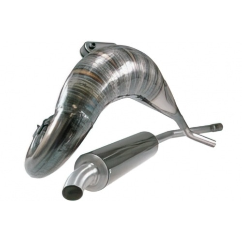 Exhaust SCR Corse Cross RL 70cc Derbi Senda 2000 Exhaust SCR Corse Cross RL 70cc Derbi Senda 2000