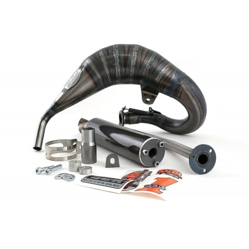 Exhaust SCR Corse Cross 70cc Rieju MRT 50 (high mount) Exhaust SCR Corse Cross 70cc Rieju MRT 50 (high mount)