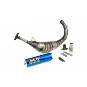 Exhaust SCR Corse Racing Line 70-80 AM6 blue