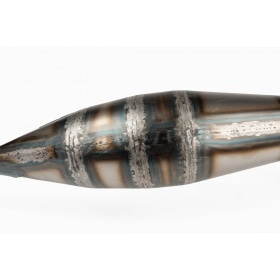 Exhaust SCR Corse Racing Line 70-80 Derbi red