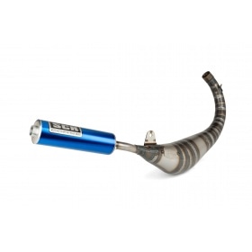 Exhaust SCR Corse Racing Line 80-90 AM6 blue