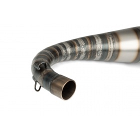 Exhaust SCR Corse Racing Line 80-90 AM6 blue