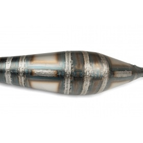 Exhaust SCR Corse Racing Line 80-90 AM6 blue