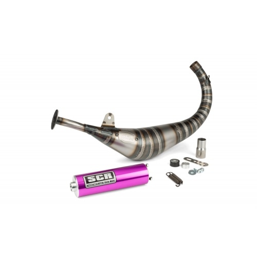 Exhaust SCR Corse Racing Line 80-90 AM6 purple Exhaust SCR Corse Racing Line 80-90 AM6 purple