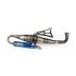 Exhaust SCR Corse Handmade 70 Minarelli horizontal blue Exhaust SCR Corse Handmade 70 Minarelli horizontal blue