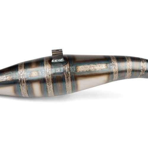 Exhaust SCR Corse Handmade 70 Minarelli horizontal blue Exhaust SCR Corse Handmade 70 Minarelli horizontal blue