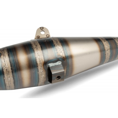 Exhaust SCR Corse Handmade 70 Minarelli horizontal purple Exhaust SCR Corse Handmade 70 Minarelli horizontal purple