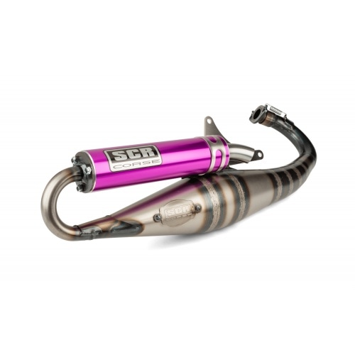 Exhaust SCR Corse Handmade 70 Piaggio purple Exhaust SCR Corse Handmade 70 Piaggio purple