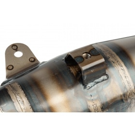 Exhaust SCR Corse Handmade 70 Minarelli vertical purple