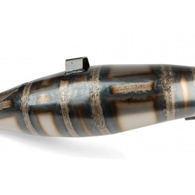 Exhaust SCR Corse Handmade 70 Minarelli vertical purple