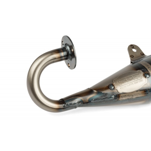 Exhaust SCR Corse Handmade 70 Minarelli vertical red Exhaust SCR Corse Handmade 70 Minarelli vertical red