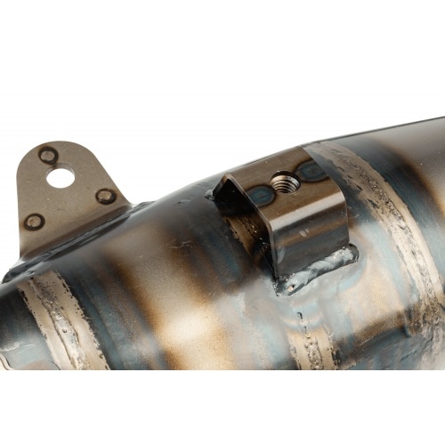 Exhaust SCR Corse Handmade 70 Minarelli vertical red Exhaust SCR Corse Handmade 70 Minarelli vertical red