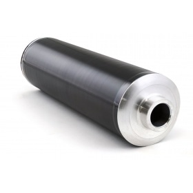 SCR Corse Silencer for “SM Chrome” d=60mm/l=200mm black aluminium