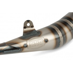 Exhaust SCR Corse Handmade 50-70 Derbi blue