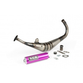 Exhaust SCR Corse Handmade 50-70 Derbi purple