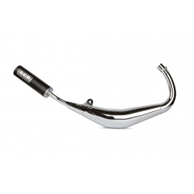 Exhaust SCR Corse SM Chrome 50cc Derbi Senda / DRD (low mount)