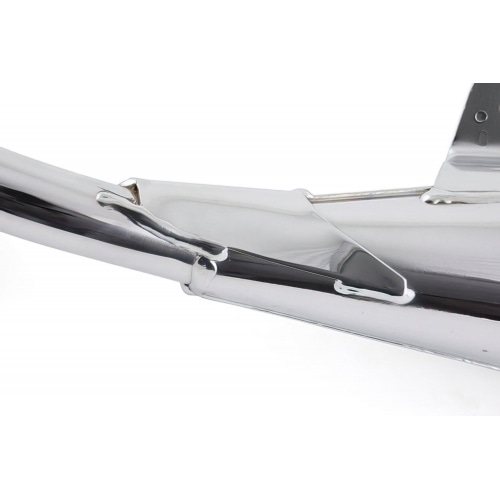 Exhaust SCR Corse SM Chrome 50cc Derbi Senda / DRD (low mount) carbon look silencer Exhaust SCR Corse SM Chrome 50cc Derbi Senda / DRD (low mount) carbon look silencer