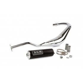 Exhaust SCR Corse SM Chrome 50cc Yamaha TZR / MBK Xpower