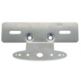 Numura zīmes turētājs + aizmugurējais lukturis 170x47mm universāls