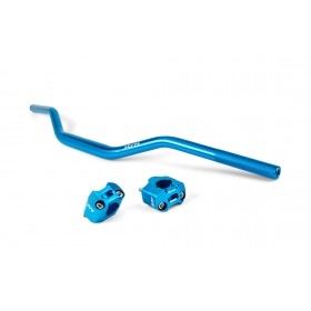 Handlebar + Clamps 28mm Str8 blue