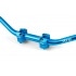 Handlebar + Clamps 28mm Str8 blue Handlebar + Clamps 28mm Str8 blue