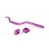 Handlebar + Clamps 28mm Str8 purple Handlebar + Clamps 28mm Str8 purple