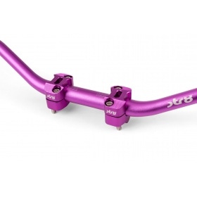 Handlebar + Clamps 28mm Str8 purple