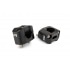 Handlebar Clamps / Brackets d.28.6mm black Handlebar Clamps / Brackets d.28.6mm black